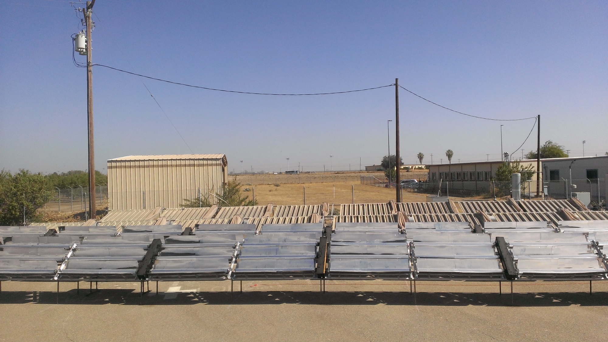XCPC Solar wysokotemperaturowy 200C instalacja na gruncie 1