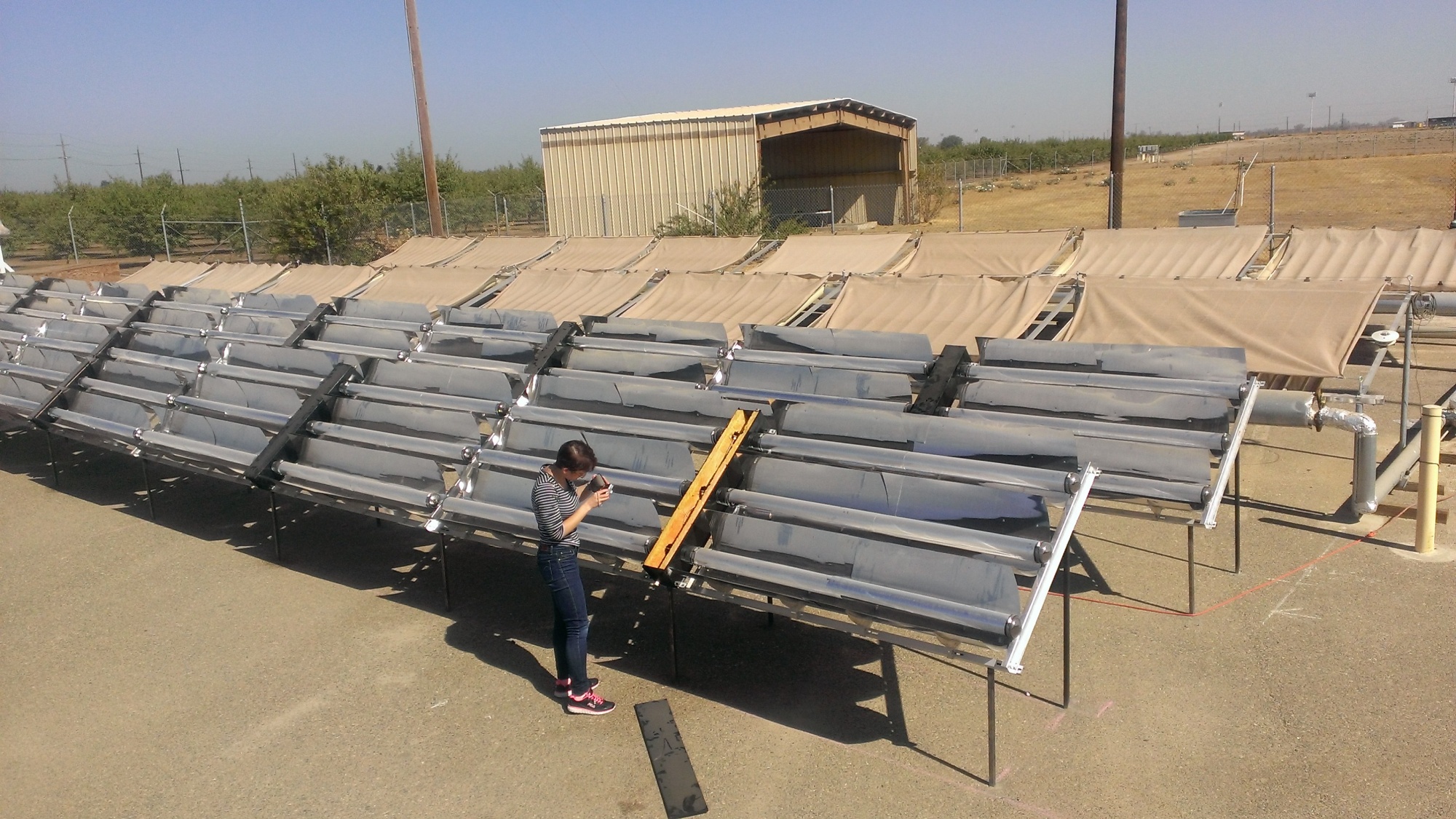 XCPC Solar wysokotemperaturowy 200C instalacja na gruncie 2